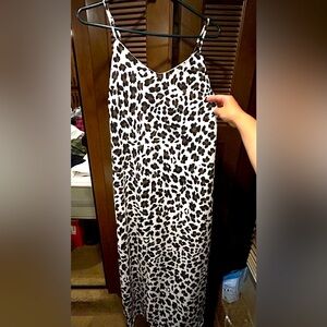 Pink Lily Leopard Maxi Dress